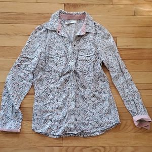 Western style long sleeve blouse